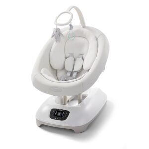 Graco SmartSense - Columpio para bebé con tecnología de detección de llantos, movimientos relajantes y vibraciones calmantes