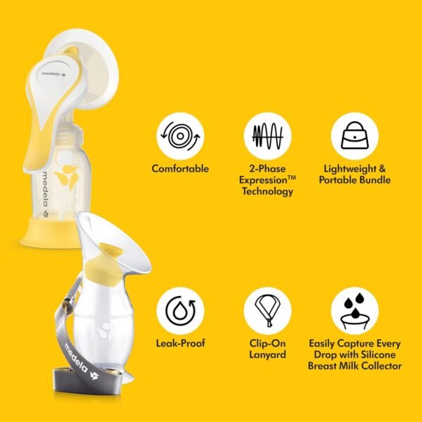 Medela Juego de extractor de leche manual - Image 3