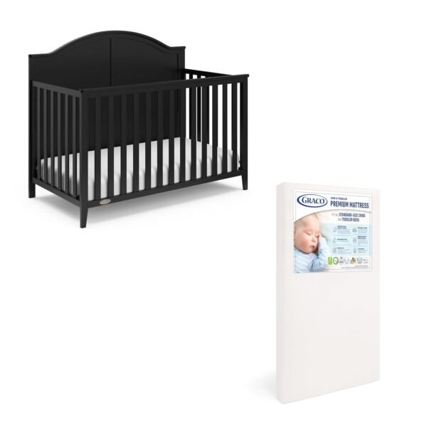 Graco Wilfred - Paquete de artículos esenciales para cuna y colchón de guardería - Image 3
