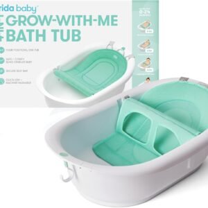 Frida Baby Bañera de bebé 4 en 1 Grow-with-Me