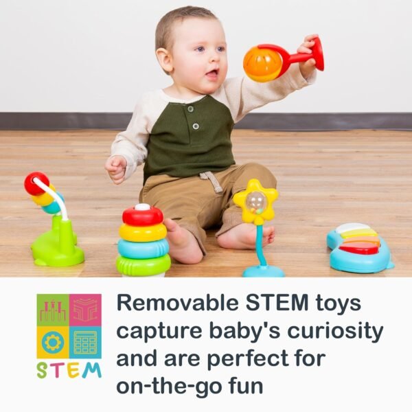 Smart Steps® Bounce N' Play Centro de actividades 3 en 1, Woodland Walk - Image 7