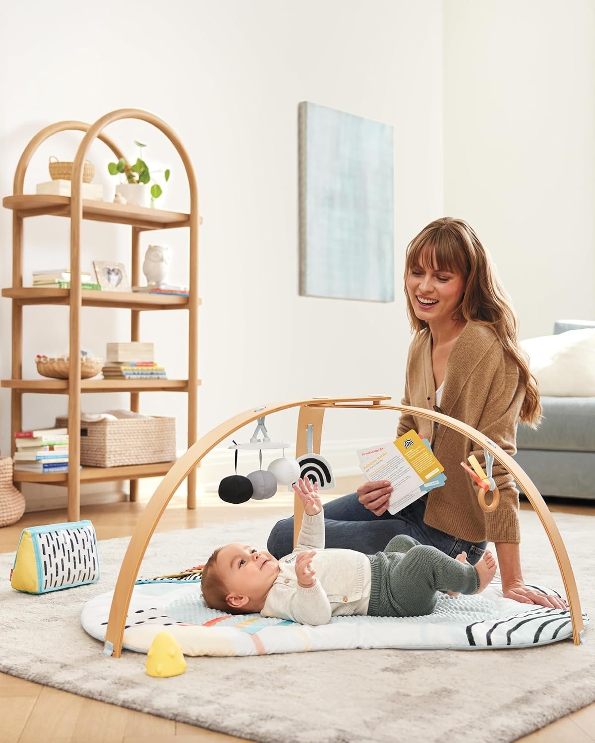 Skip Hop Baby Play Gym Montessori Inspirado, Alfombra de juegos infantil, Discoverosity - Image 5