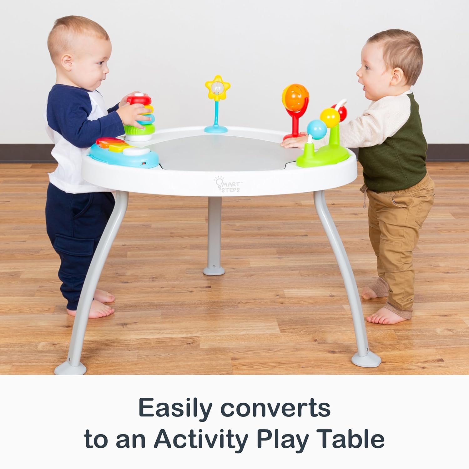 Smart Steps® Bounce N' Play Centro de actividades 3 en 1, Woodland Walk - Image 3