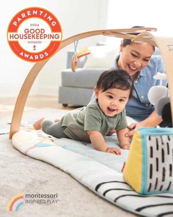 Skip Hop Baby Play Gym Montessori Inspirado, Alfombra de juegos infantil, Discoverosity - Image 4