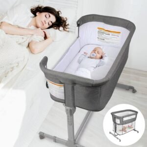 KoolaBaby 3 en 1, cuna portátil plegable