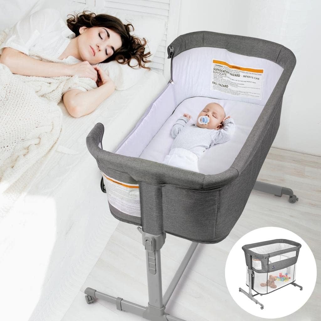 KoolaBaby 3 en 1, cuna portátil plegable